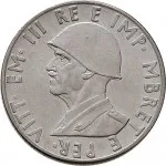 Regno d'Albania 2 periodo Vittorio Emanuele III di Savoia 1939 1943 0,50 lek 1939 Anno XVIII 1941 Anno XIX Aquila bicipite 24.1 mm 5,88 6,12 g Ac dritto