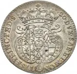 Regno di Sardegna Carlo Emanuele III di Savoia 1730 1773 Periodo anteriore alla riforma monetaria del 1754 Lira da 20 soldi 1742 Scudo sagomato 2 tipo 27 mm 5,48 5,71 g Ag rovescio