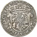 Regno di Sardegna Carlo Emanuele III di Savoia 1730 1773 Periodo anteriore alla riforma monetaria del 1754 Mezza lira da 10 soldi 1732 1735 Scudo a cartoccio 1 tipo 21 mm 2,8 3 g Ag rovescio