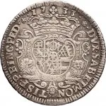 Regno di Sardegna Carlo Emanuele III di Savoia 1730 1773 Periodo anteriore alla riforma monetaria del 1754 Ottavo di scudo da 0,12 lire 1733 Scudo sagomato 23 mm 3,62 3,76 g Ag rovescio