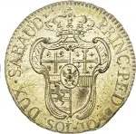 Regno di Sardegna Vittorio Amedeo III di Savoia 1773 1796 Mezza lira da 10 soldi 1794 1796 Scudo a cartoccio 21 mm 2,2 3,07 g Mi rovescio