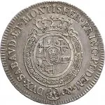 Regno di Sardegna Vittorio Amedeo III di Savoia 1773 1796 Mezzo scudo da 3 lire 1773 1793 Scudo rotondo 37 mm 16,93 17,62 g Ag rovescio