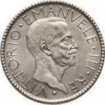 Regno d'Italia Vittorio Emanuele III di Savoia 1900 1936 Re 20 lire 1927 Anno V 1934 Anno XII Littore e Italia genitrice 35.5 mm 14,179 15,075 g Ag dritto