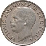 Regno d'Italia Vittorio Emanuele III di Savoia 1900 1936 Re 5 centesimi 1919 1937 Spiga 2 tipo 19.5 mm 3,202 3,298 g dritto