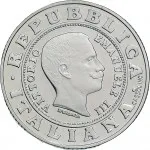 Repubblica Italiana Repubblica Italiana Lire 1946 2001Emissioni in argento confezionate 1 lira 1999 Storia della Lira Aquila sabauda 1 tipo 31.4 mm 14,527 14,673 g Ag dritto