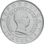 Repubblica Italiana Repubblica Italiana Lire 1946 2001Emissioni in argento confezionate 1 lira 1999 Storia della Lira Quadriga briosa 1 tipo 31.4 mm 14,527 14,673 g Ag dritto