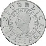 Repubblica Italiana Repubblica Italiana Lire 1946 2001Emissioni in argento confezionate 1 lira 2000 Storia della Lira Aquila imperiale 2 tipo 34 mm 21,89 22,11 g Ag dritto