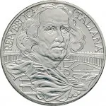 Repubblica Italiana Repubblica Italiana Lire 1946 2001Emissioni in argento confezionate 1.000 lire 1998 Gian Lorenzo Bernini 31.4 mm 14,527 14,673 g Ag dritto