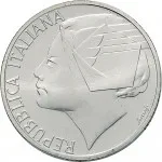 Repubblica Italiana Repubblica Italiana Lire 1946 2001Emissioni in argento confezionate 10.000 lire 1998 Mondiali di calcio Francia 34 mm 21,89 22,11 g Ag dritto