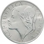 Repubblica Italiana Repubblica Italiana Lire 1946 2001Emissioni in argento confezionate 200 lire 1989 Mondiali di calcio Italia '90 1 tipo 24 mm 4,9 5,1 g Ag dritto
