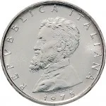 Repubblica Italiana Repubblica Italiana Lire 1946 2001Emissioni in argento confezionate 500 lire 1975 Michelangelo Buonarroti 29 mm 10,945 11,055 g Ag dritto