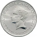 Repubblica Italiana Repubblica Italiana Lire 1946 2001Emissioni in argento confezionate 500 lire 1981 Publio Virgilio Marone 29 mm 10,945 11,055 g Ag dritto