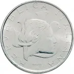 Repubblica Italiana Repubblica Italiana Lire 1946 2001Emissioni in argento confezionate 500 lire 1984 XXIII Olimpiade di Los Angeles 29 mm 10,945 11,055 g Ag dritto