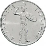 Repubblica Italiana Repubblica Italiana Lire 1946 2001Emissioni in argento confezionate 500 lire 1985 Anno degli etruschi 29 mm 10,945 11,055 g Ag dritto