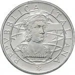 Repubblica Italiana Repubblica Italiana Lire 1946 2001Emissioni in argento confezionate 500 lire 1989 Scoperta dell'America 1 tipo 29 mm 10,945 11,055 g Ag dritto