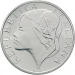 Repubblica Italiana Repubblica Italiana Lire 1946 2001Emissioni in argento confezionate 500 lire 1990 Mondiali di calcio Italia '90 2 tipo 29 mm 10,945 11,055 g Ag dritto