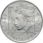 Repubblica Italiana Repubblica Italiana Lire 1946 2001Emissioni in argento confezionate 500 lire 1992 Flora e fauna da salvare 2 tipo 32 mm 14,945 15,055 g Ag dritto