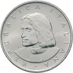 Repubblica Italiana Repubblica Italiana Lire 1946 2001Emissioni in argento confezionate 500 lire 1992 Lorenzo de' Medici 32 mm 14,945 15,055 g Ag dritto