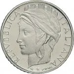 Repubblica Italiana Repubblica Italiana Lire 1946 2001Monetazione del secondo periodo dal 1951 100 lire 1995 Globo terrestre 22 mm 4,4 4,6 g CuNi dritto