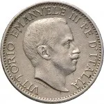 Somalia Italiana Vittorio Emanuele III di Savoia 1900 1936 Re Periodo anteriore alla riforma monetaria del 1925 Quarto di rupia 1910 1913 Valore 19 mm 2,882 2,921 g Ag dritto