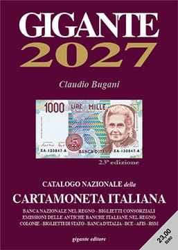 Catalogo GIGANTE 2027 Cartamoneta Italiana
